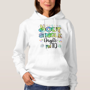 Sudadera Digitos únicos de paz Tengo 10 hijos