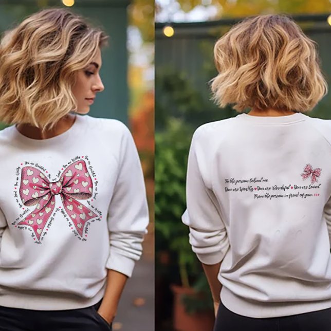 Sudadera Digna, Hermosa y Amada (Subido por el creador)