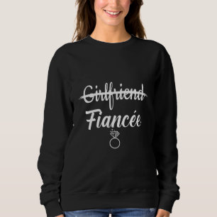 Sudadera Dije Sí Novia A La Participación De Fiancee
