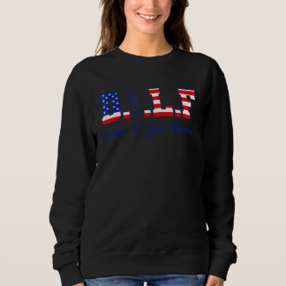 Sudadera Dilf Dude I Love Freedom Usa Fiesta de bandera 4 d