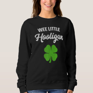 Sudadera Diminuto Pillo Niños Día de San Patricio