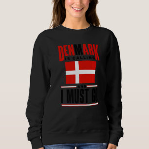 Sudadera Dinamarca Danés Bandera de Dinamarca Dinamarca est