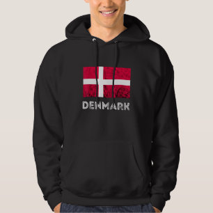 Sudadera Dinamarca Dannebrog Bandera danesa Dansk Roots Dan