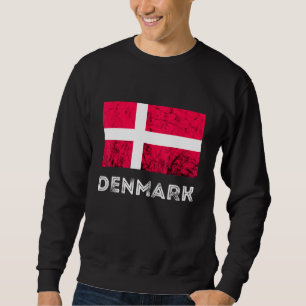 Sudadera Dinamarca Dannebrog Bandera danesa Dansk Roots Dan