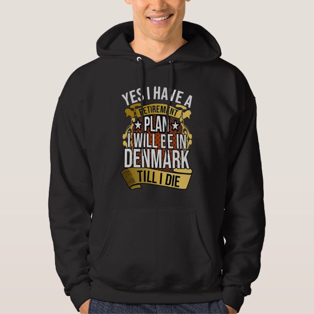Sudadera Dinamarca Dinamarca Copenhague Dinamarca Danmark (Anverso)