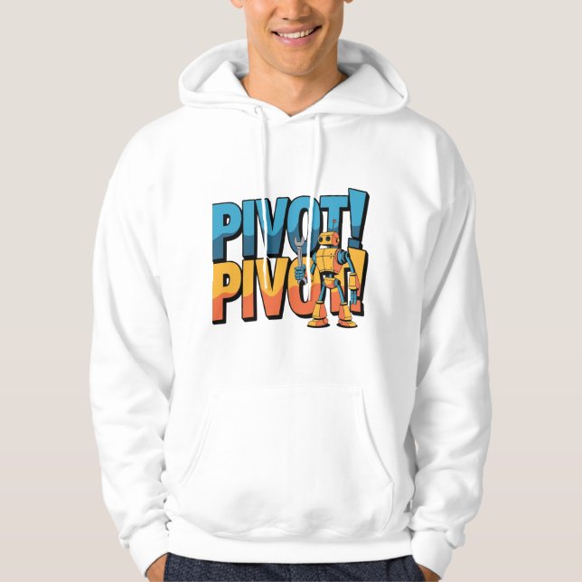 Sudadera ¡Dinámico! ¡Dinámico! Robot (Anverso)