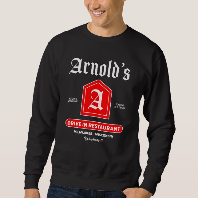 Sudadera Diner americano de los años 50 (Anverso)