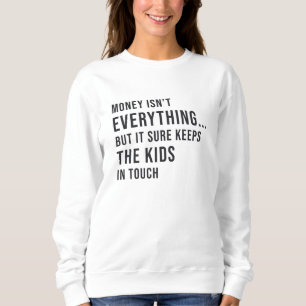 Sudadera Dinero emprendedor no es todo gerente de niños