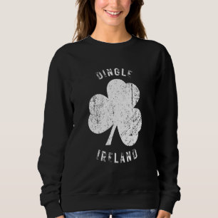 Sudadera Dingle Kerry Irlanda Trébol Vintage Apretado L