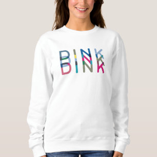 Sudadera Dink Pickleball Moda divertida azul verde rosa ama