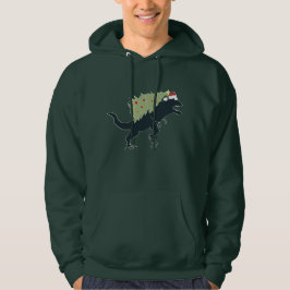 Sudadera Dino de Navidad Divertida y Festiva
