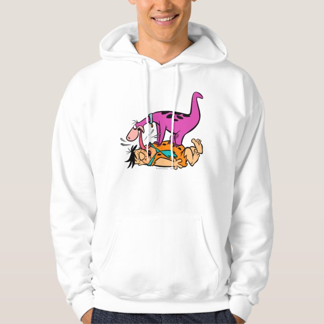 Sudadera Dino Licking Fred Flintstone (Anverso)
