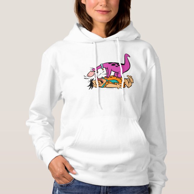 Sudadera Dino Licking Fred Flintstone (Anverso)