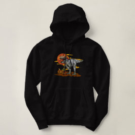 Sudadera Dino-Mash: Alegre Pumpkinosaurio