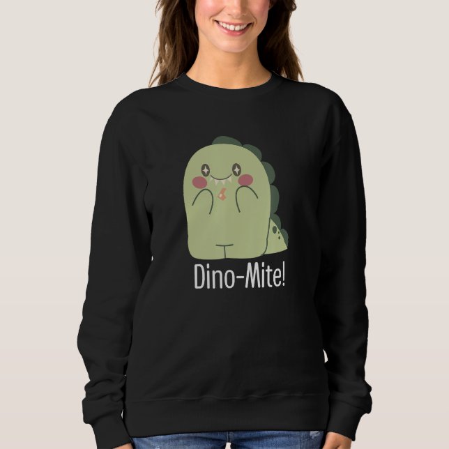 Sudadera Dino Mite Animal Dinosaur (Anverso)