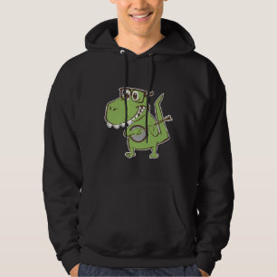 Sudadera Dinosaur Banjo Music Animal