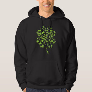 Sudadera Dinosaur Shamrock Clover Cute St Patricks Day Boys