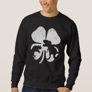 Sudadera Dinosaur St Patricks Day Niños Todler Irlandés