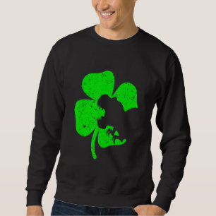 Sudadera Dinosaur St Patricks Day Niños Todler Irlandés