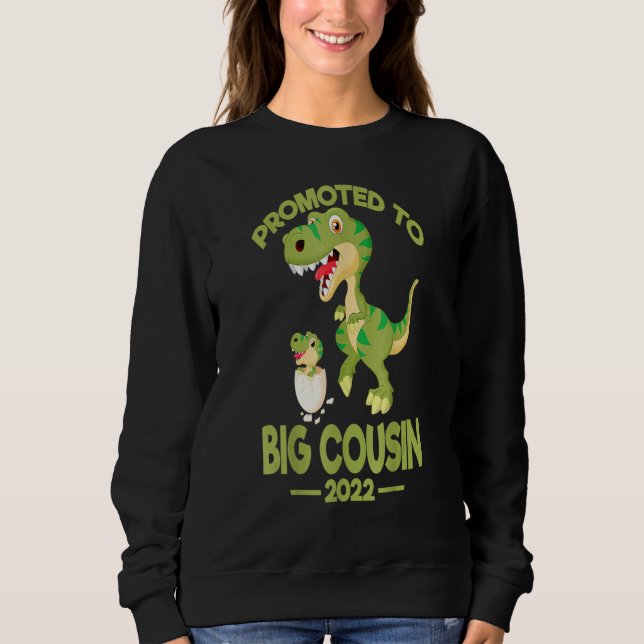 Sudadera Dinosaur T Rex Funny Animado Promocionado A Big Co (Anverso)