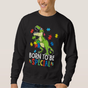 Sudadera Dinosaur T Rex Nació Para Ser Un Dino Especial Aut