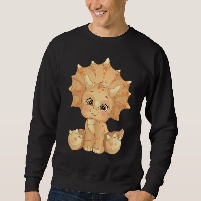 Sudadera Dinosaur Triceratop (Anverso)