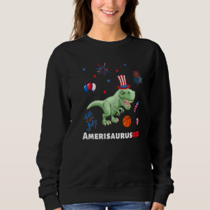 Sudadera Dinosaurio 4 De Joly Guay Amerisaurus Rex Niño