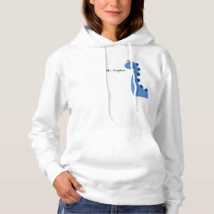 Sudadera Dinosaurio Azul Adorable - Nombre Personalizado So