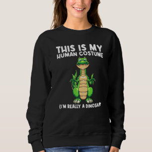 Sudadera Dinosaurio Cubierto Para Hombres Mujeres Dino Exti