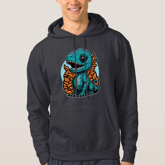 Sudadera Dinosaurio de bebé lindo (Anverso)
