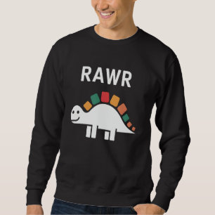Sudadera Dinosaurio de Cute Dino Rawr Roaring Funny Kid Din