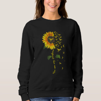 Sudadera Dinosaurio de Flor Es Mi Sol Rex Girasol