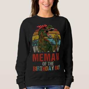 Sudadera Dinosaurio De Memaw De La Familia Matriz De Cumple