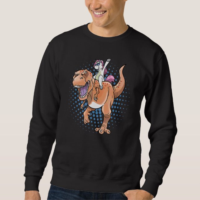 Sudadera Dinosaurio de Rex de Unicorn (Anverso)