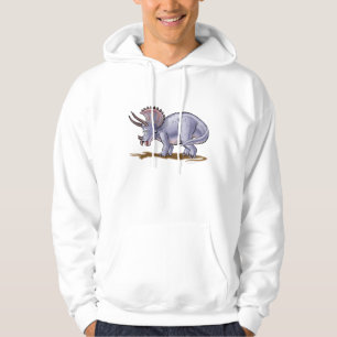 Sudadera dinosaurio del dibujo animado del triceratops