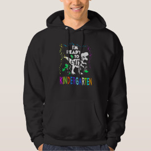 Sudadera Dinosaurio Estoy listo para aplastar el jardín de