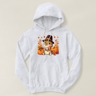 Sudadera Dinosaurio lindo de acción de gracias