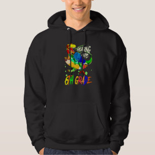 Sudadera Dinosaurio montando un lápiz lanza al primer día 6