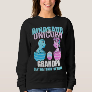 Sudadera Dinosaurio o Unicornio hasta que naces Abuelo Gend