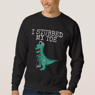 Sudadera Dinosaurio, Ponte Bien Pronto, Me Atrapé El Toque,
