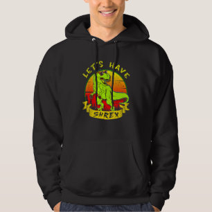 Sudadera Dinosaurio Retro En Amor Rex Saurus Tenemos Shrex