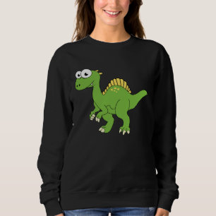Sudadera Dinosaurio Spinosaurus Verde Bonito Juguetón