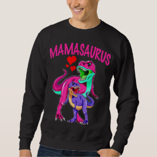 Sudadera Dinosaurio T-Rex para mamá y niños