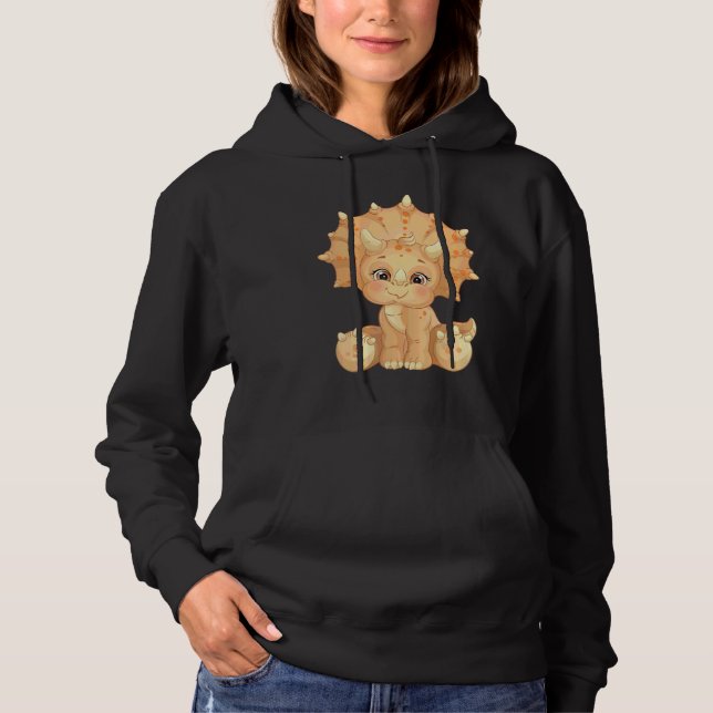 Sudadera Dinosaurio Triceratops (Anverso)