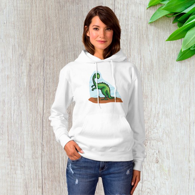 Sudadera Dinosaurio verde (Subido por el creador)