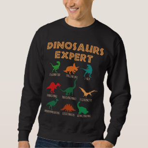 Sudadera Dinosaurios Chicas expertos Dino T-rex Spinosaurus