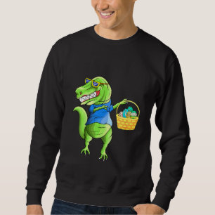Sudadera Dinosaurios divertidos con huevo de pascua