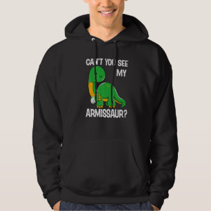 Sudadera Dinosaurios no pueden ver mis huesos rotos de armi
