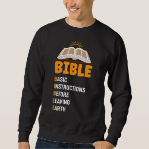 Sudadera Dios ama la Biblia religiosa