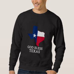 Sudadera Dios bendiga a Texas Ohio para hombres y mujeres
